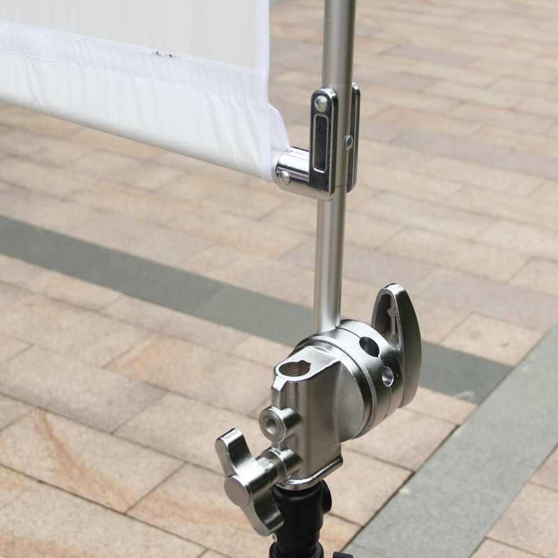 30x36'' 70x90cm Foldable Portable Flag Frame with Diffusion Soften Grid Fabric