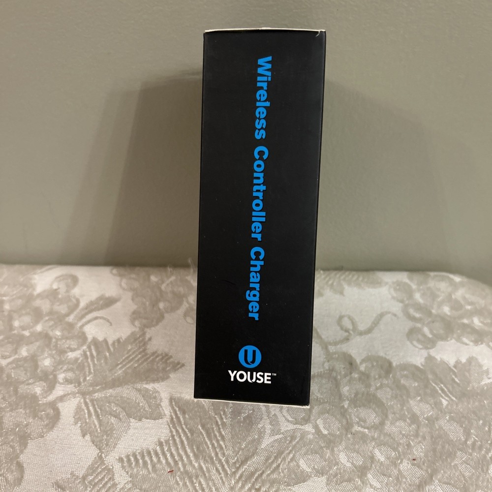 U Youse Wireless Controller Charger For PS4 Controller Black- Ships Free!