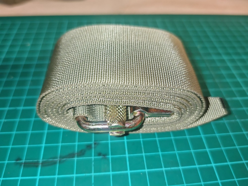 UKOM Roll Pin Belt Buckle With Belt