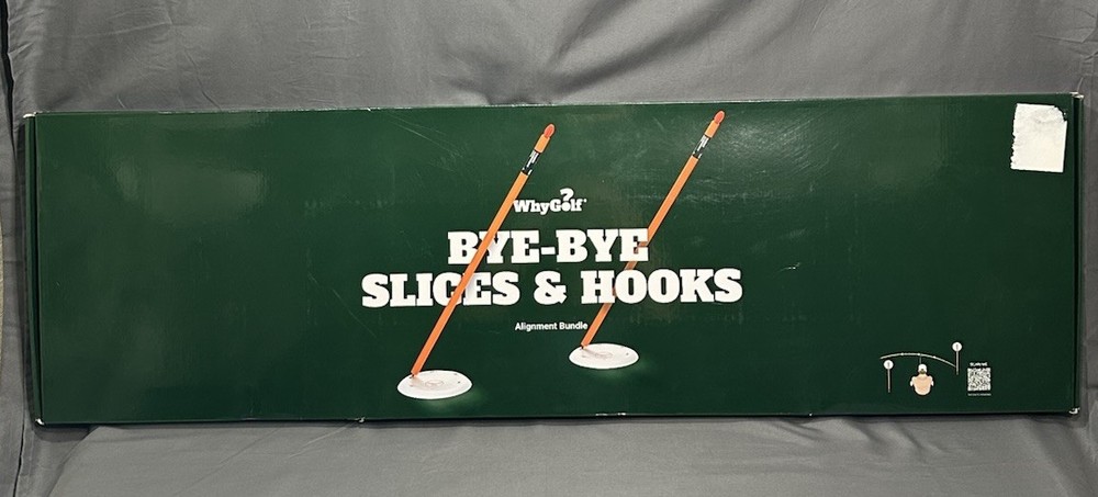 WhyGolf Alignment Bundle - Alignment Discs with Padded Golf Rods MISSING BAG
