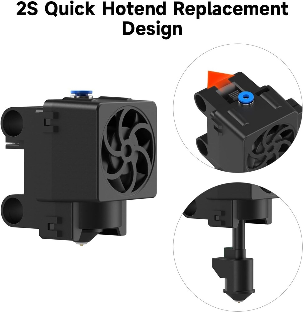 3D Printer Hotend for Tina2 Plus Hotend Assembly Replacement