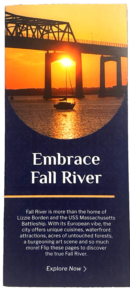EMBRACE FALL RIVER Brochure *NEW* Fall River MA