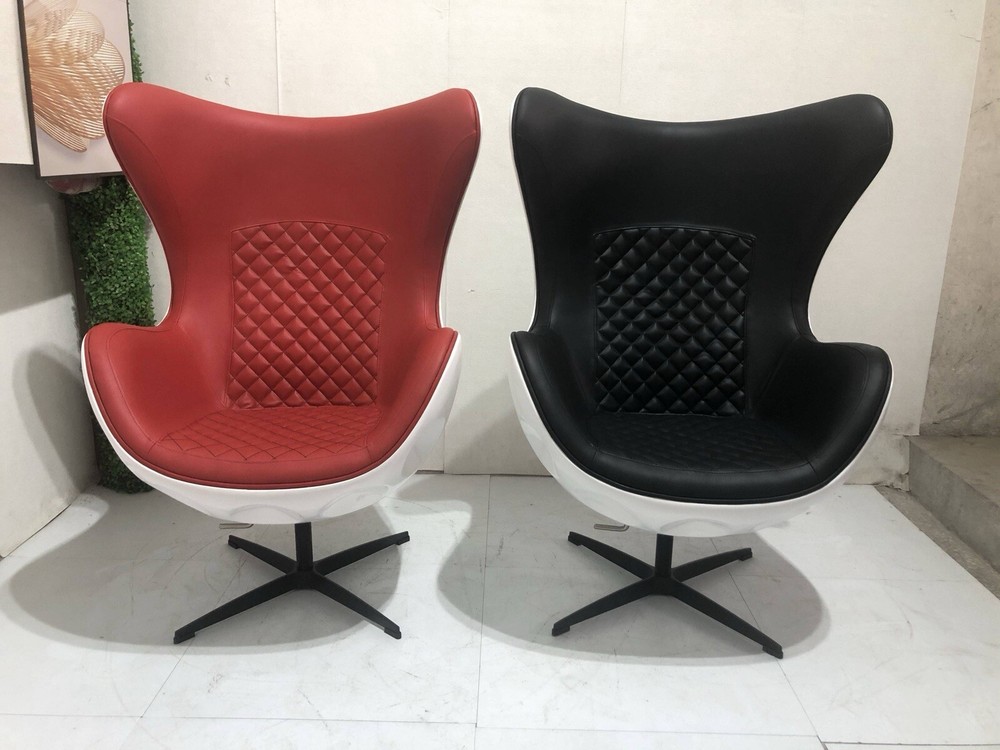 Golf Ball Simulator Chair Grey Leather
