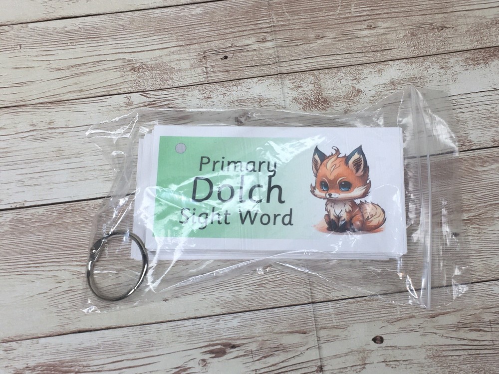 DIY PRINTED /UNCUT Literacy Learning Resource Dolch Primer [Kindergarten]