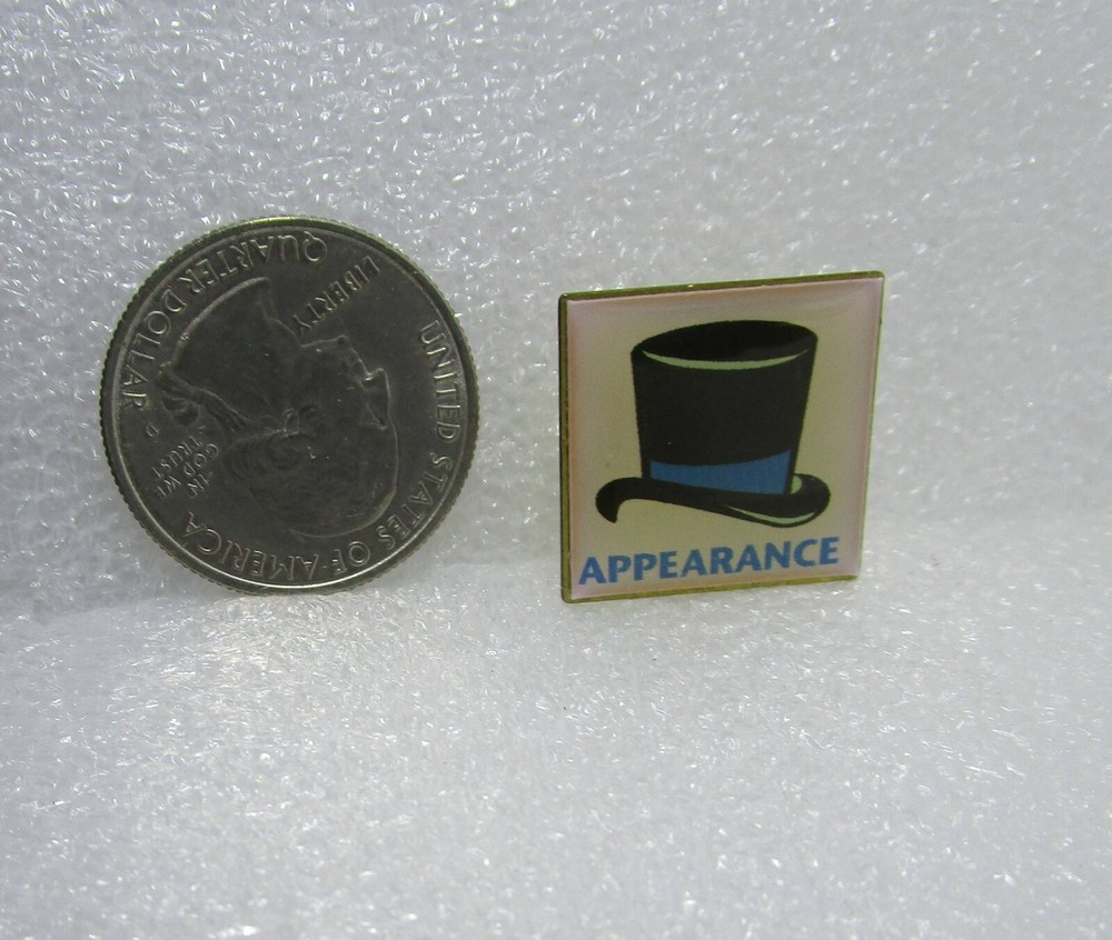 Appearance Top Hat Pin