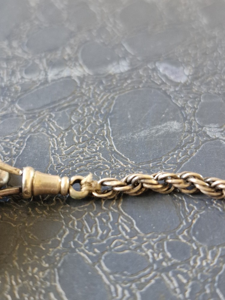 Victorian 1896 Solid Silver Vesta Case,Chester Hallmarked,William Neale + Chain.