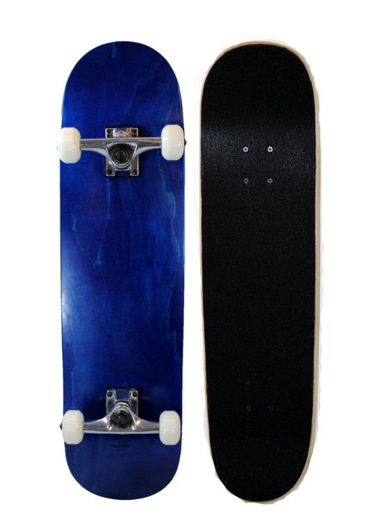 S4O Complete Full Size Standard Maple Deck Skateboard - Blue