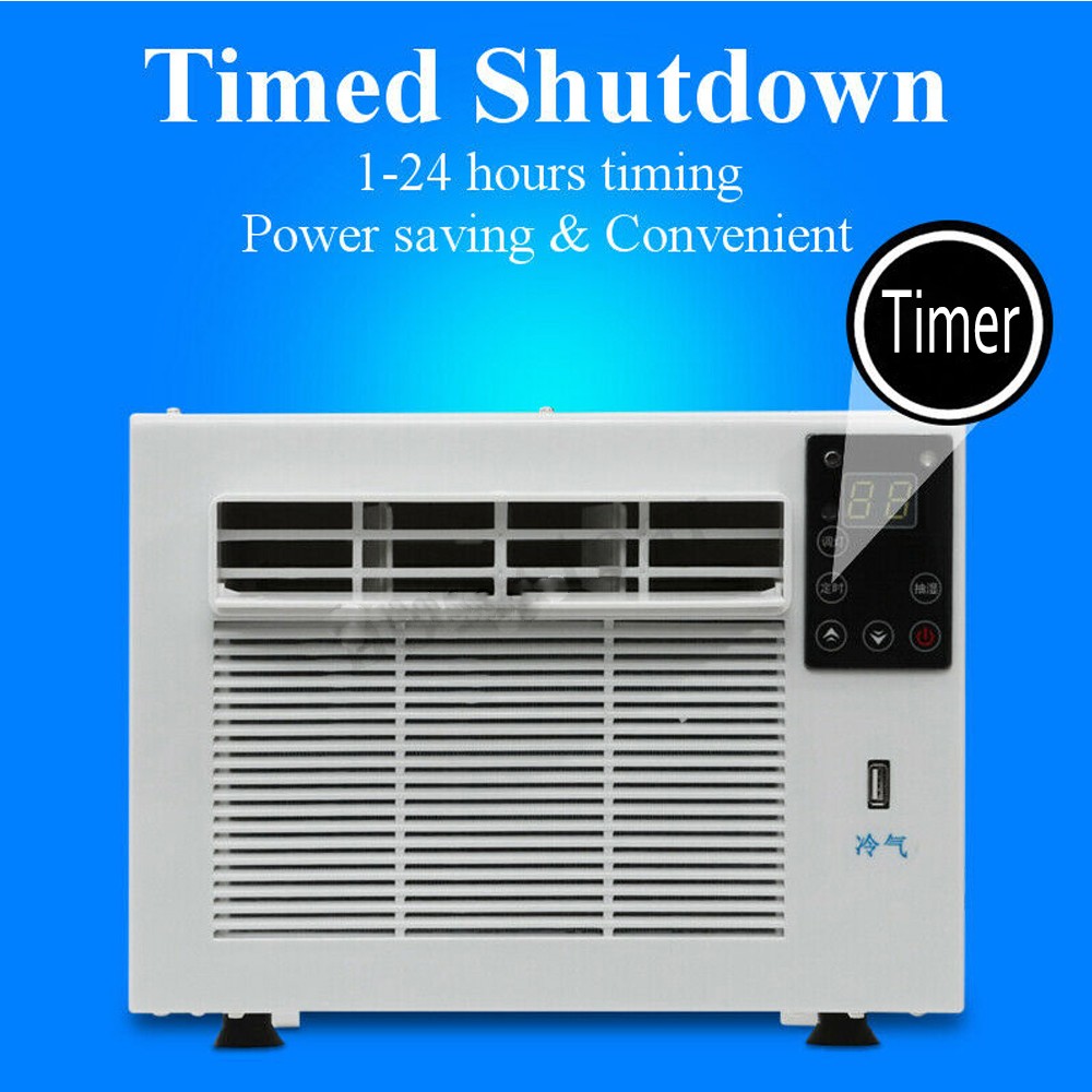 Portable 1100W Refrigerated Air Conditioner Cooler & Warmer With Timer Remote US