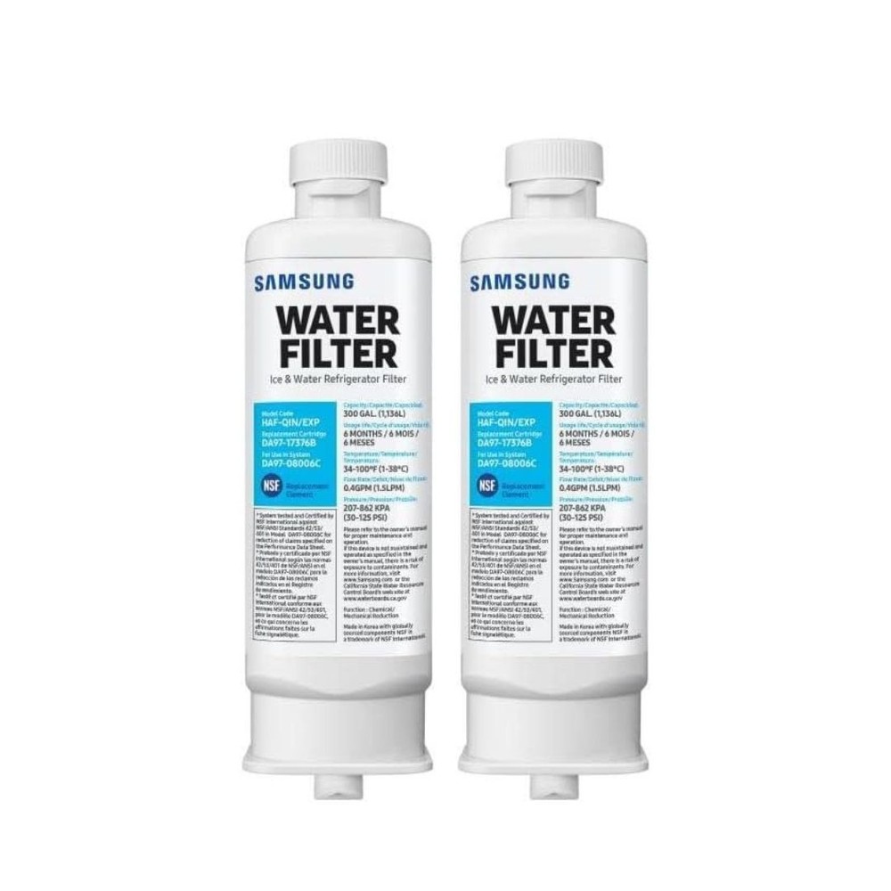 Samsung HAF-QIN/EXP DA97-17376B Ice & Water Filter 6 Month 300 Gal NSF