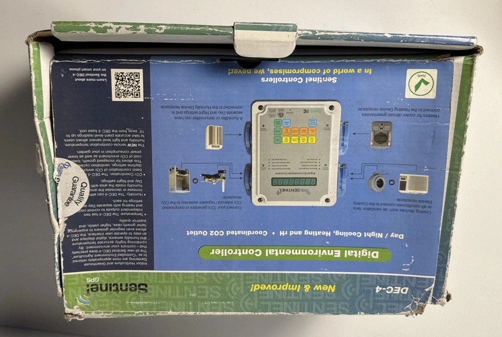 Sentinel DEC-4 Digital Environmental Controller – New, See Photos
