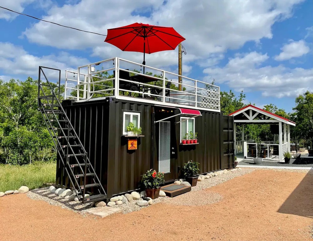 20 ft Shipping Container Home - The Dripping Springs