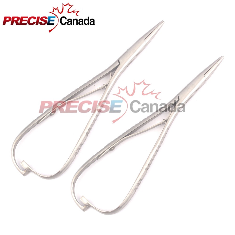 2 Pieces Mathieu Ligature Elastic Plier 5.5" Elastomeric Orthodontic Instruments