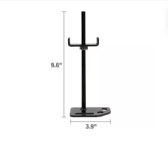 DEWALT Adjustable Leveling Floor Mounting Plate Kit for Storage Rack (4-Pack)
