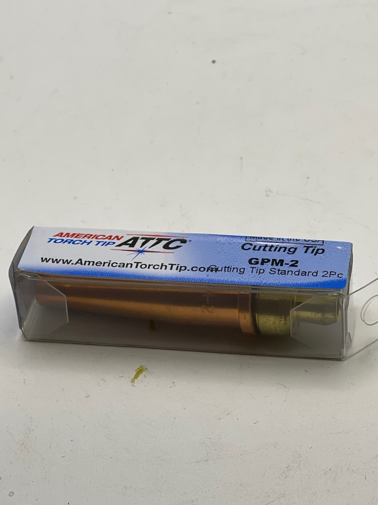 American Torch Tip ATTC GPM-2 Cutting Tip Standard 2Pc Oxyfuel Torch Replacement
