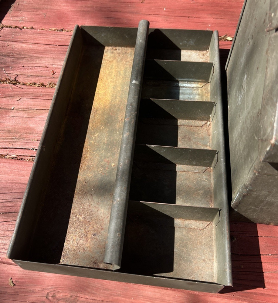 Vintage MILITARY TOOL Box ????