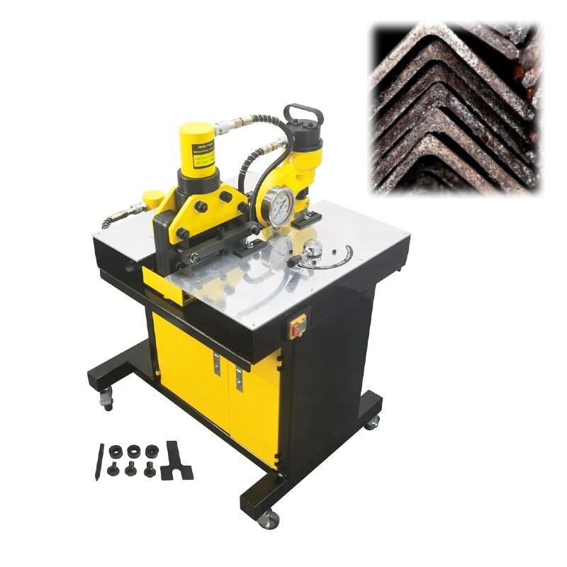 Electric Multifunctional Bus Processing Machine 110V Cutting Punching Bending