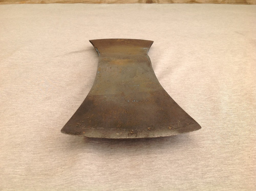 Vintage 3 1/2 Double Bit Axe Head
