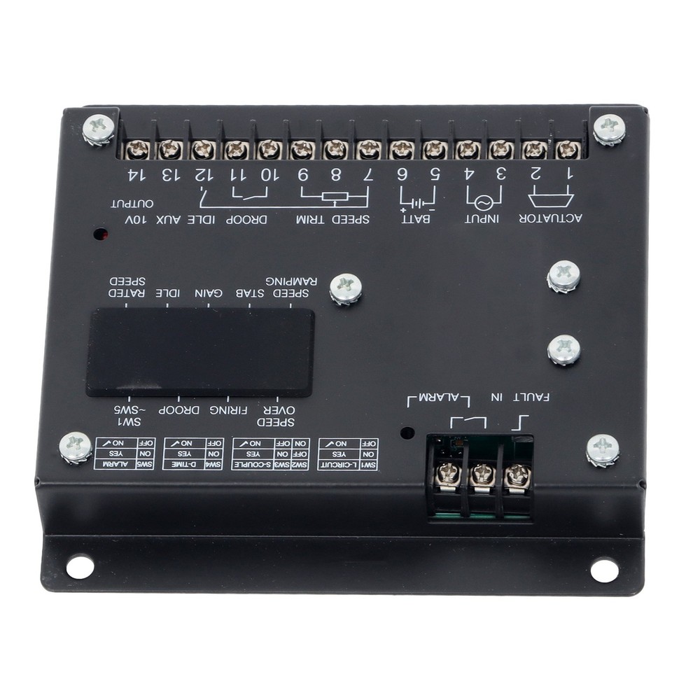 Generator Speed Controller Panel Electronic S6700H For Cummins Generator