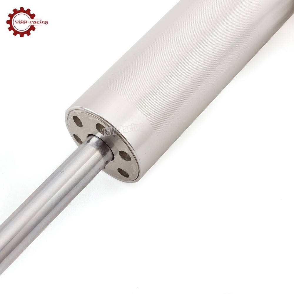 CNC Silver Steering Damper Motorcycle Stabilizer Linear Reversed Safe Control US