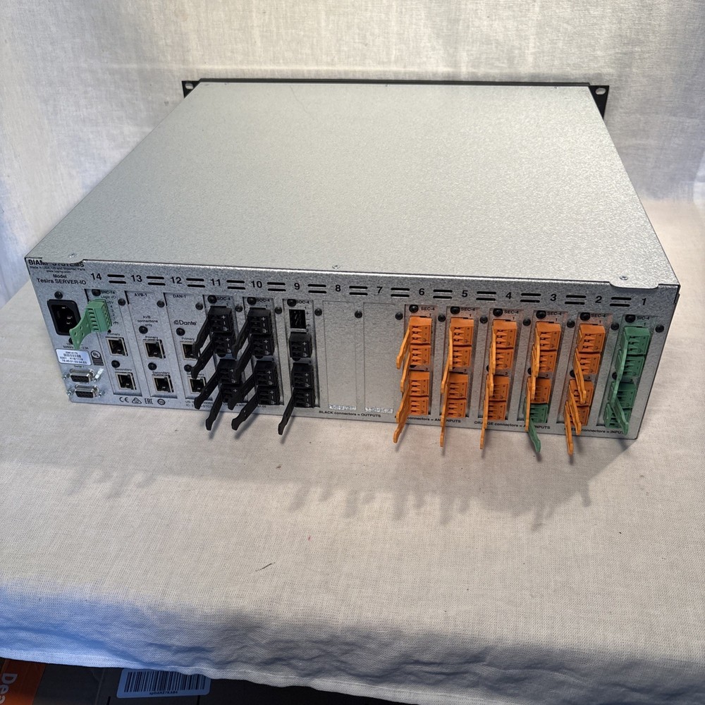 Biamp Systems Tesira SERVER-IO (Lot #4)