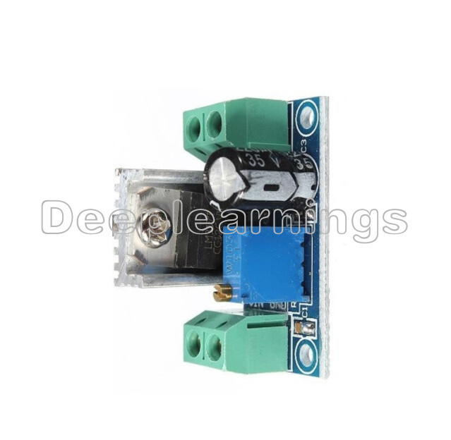 NEW DC Linear Converter Buck Step Down LM317 Low Ripple Module Power Supply