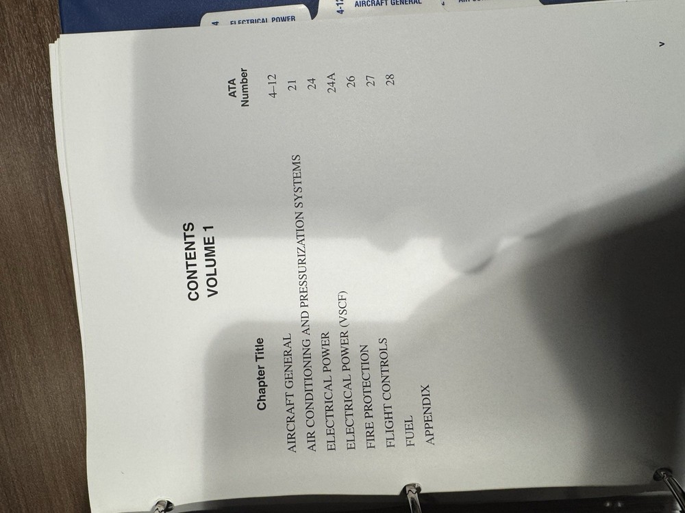 Gulfstream 3 Maintenance Training Manuals￼