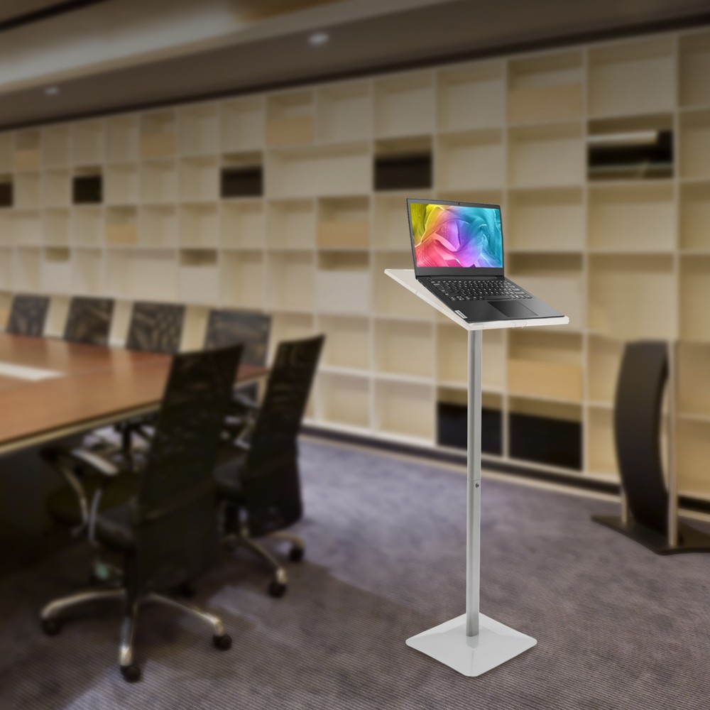 Small Acrylic Podium Stand, Angle Adjustable, Modern Lecterns & Pulpits