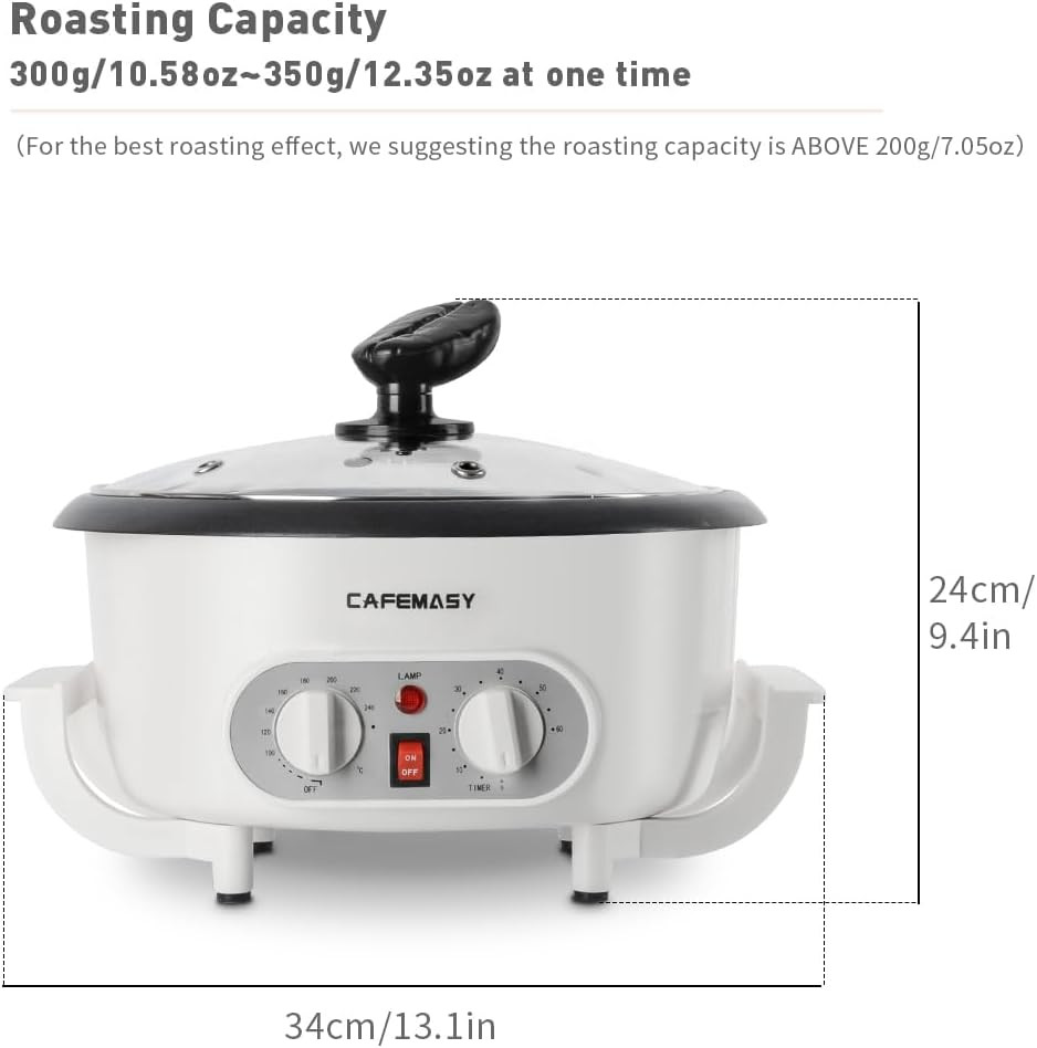 Home Coffee Bean Roaster Machine - Coffee Bean Handle Design Electric Automatic