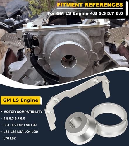 LS Rear Main Cover Billet Alignment Tool, Front Cover Alignment Tools & Oil