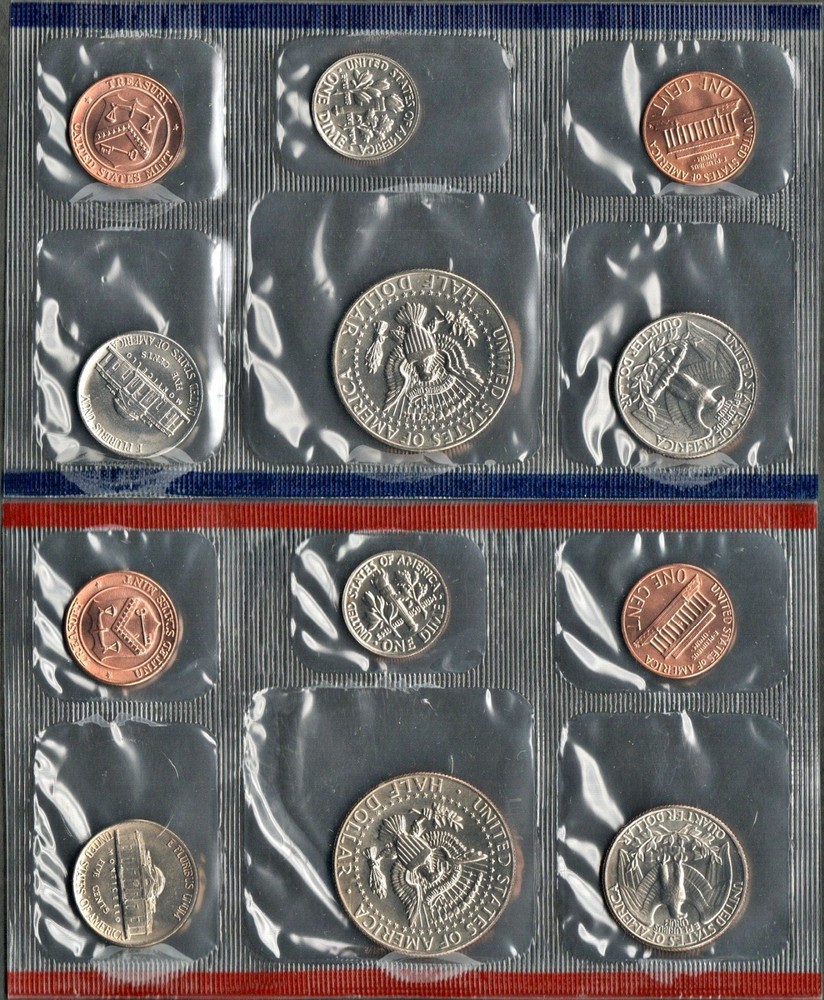U.S. 1985 UNCIRCULATED SET IN ORIGINAL MINT PACKAGING (10 PC.)