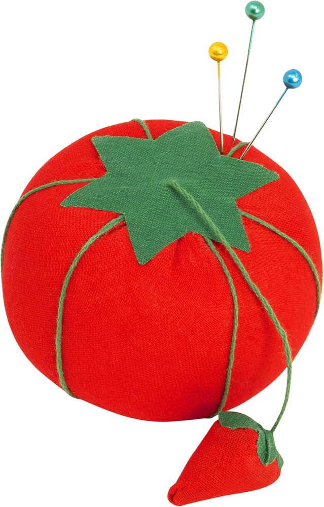 Tomato Pin Cushion, Red