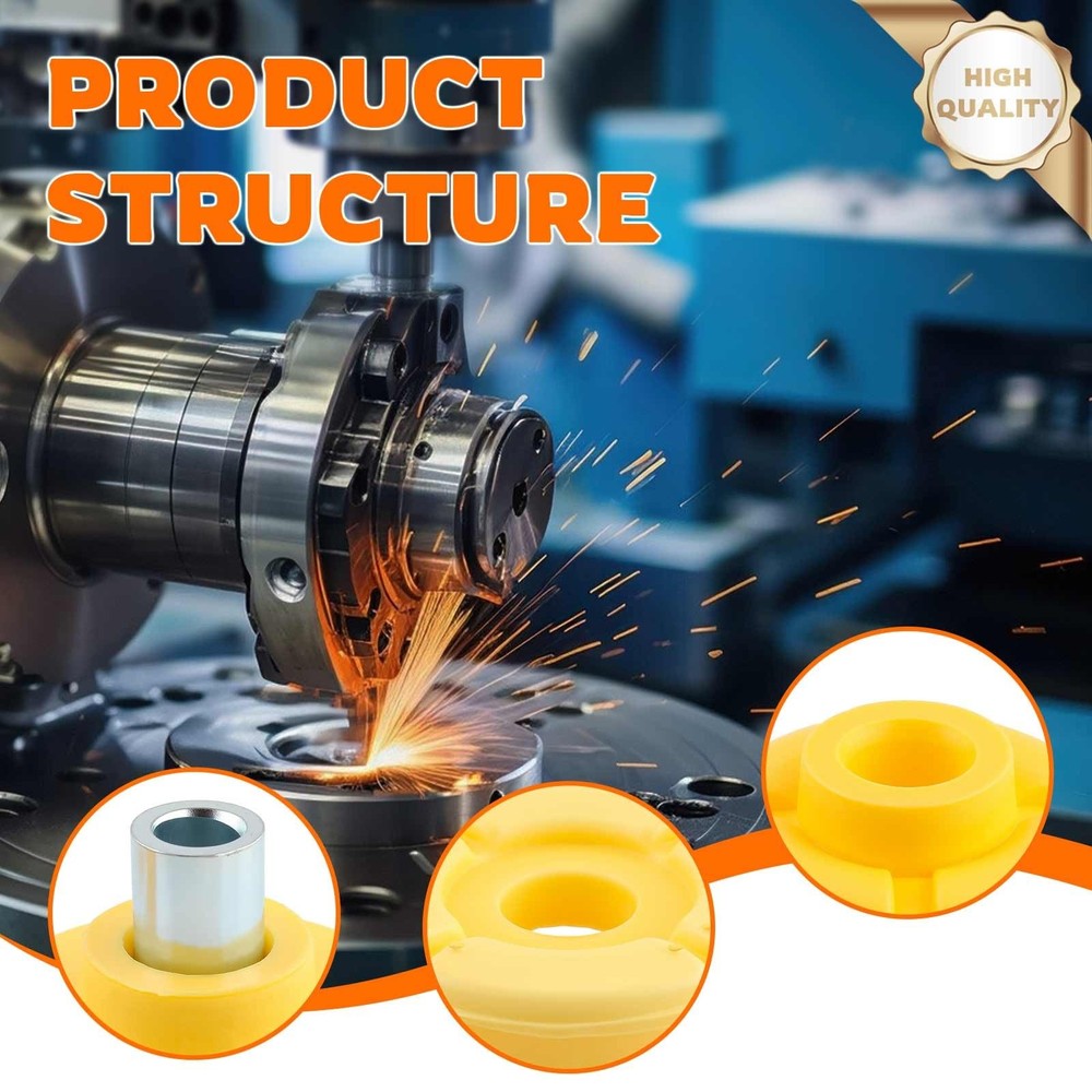 8PCS Front Rear Lower Upper Shock Strut Mount Support Bushing Fit for BMW X5 ...