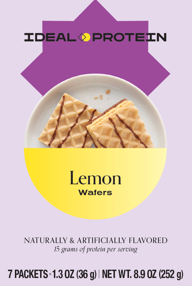 Lemon Wafers - Ideal Protein