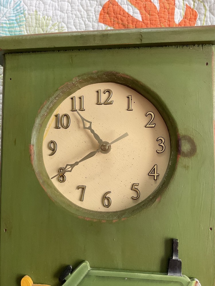 John Deere Handmade Wooden Clock!