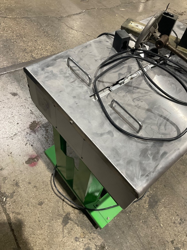 JORESTECH YS-A2H SEMI-AUTOMATIC STRAPPING MACHINE USED