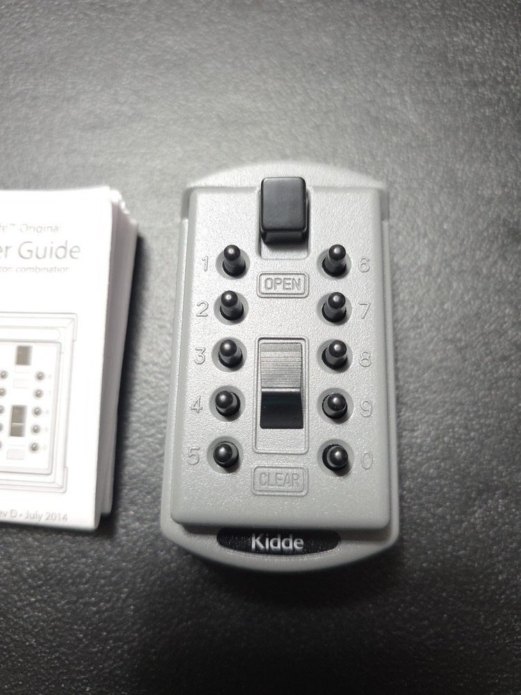 New Kidde Accesspoint Slimline 2key Mounted Key Safe