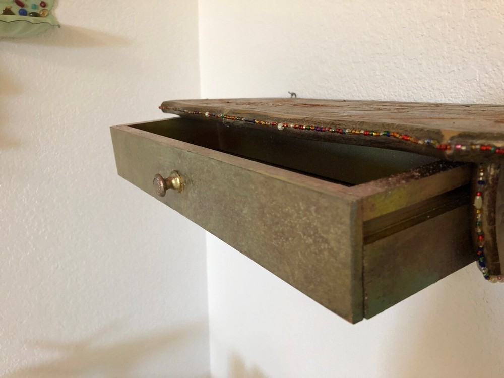 Precious shelf and drawer