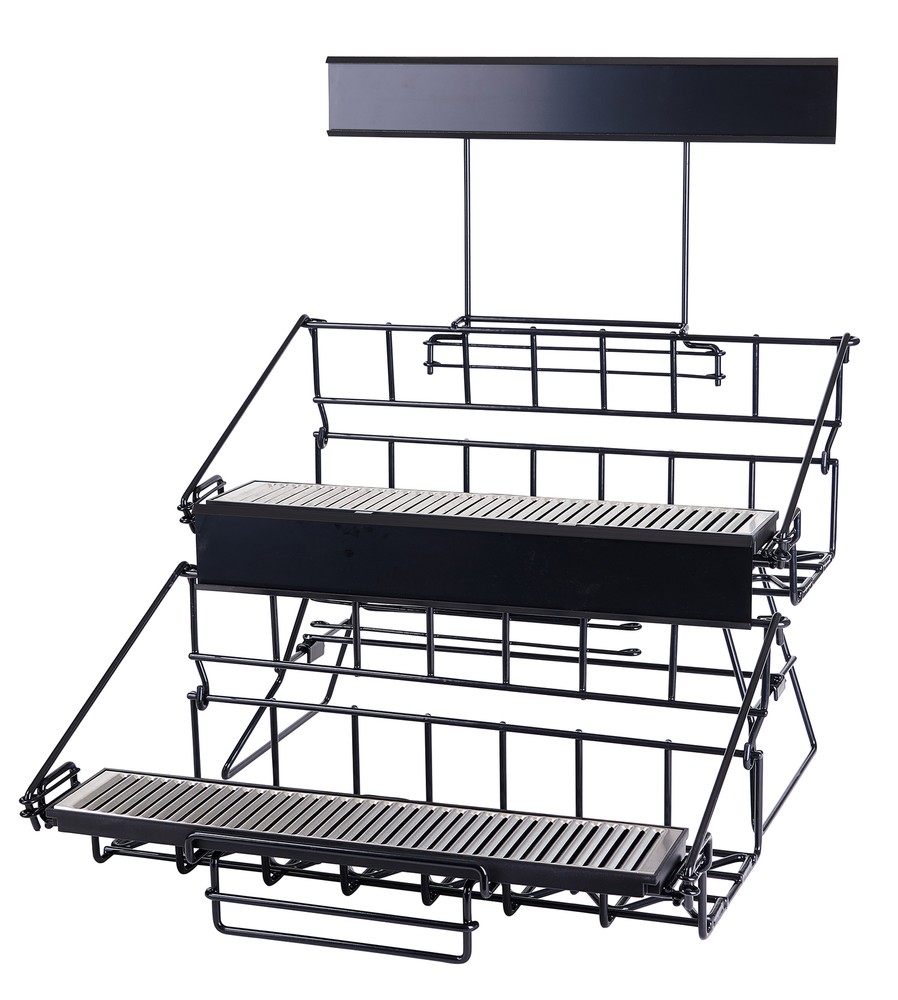 Six Compartment Wire Airpot Rack (4 Set)