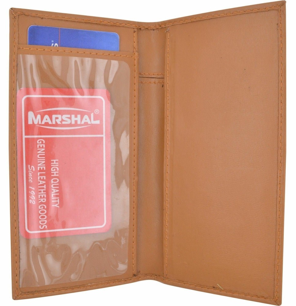 Basic Checkbook Cover TAN NEW