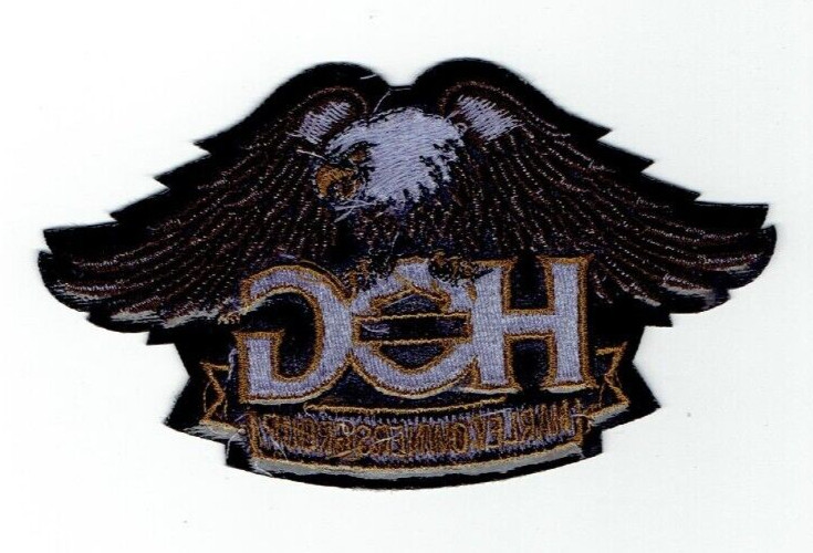 Harley Owners Group HOG Embroidered Eagle Patch 5in X 2.5