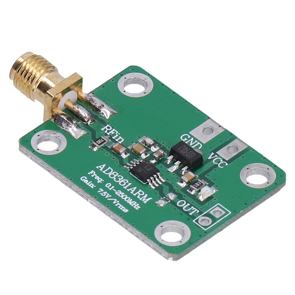 Frequency Detector Module RF Microwave AM Detection Board 0.1-2.5GHz AD8361
