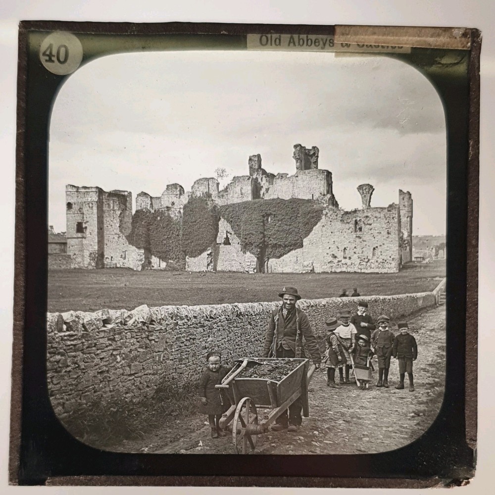 Magic Lantern  Glass Slide Collectable Rare Unique
