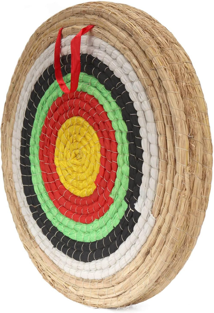 Archery Targets Traditional Solid Straw round Archery Target Shooting Bow Colour