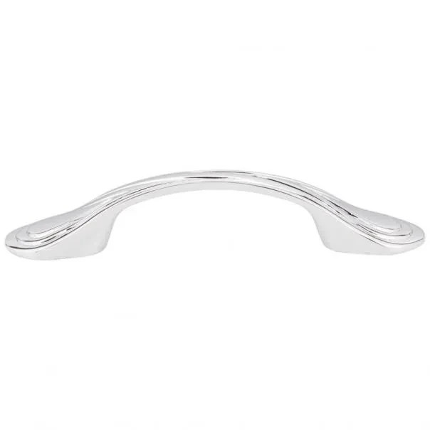 Polished Chrome 3" Center-to-Center Westbury Kitchen Cabinet Pull 3899PC Pulls