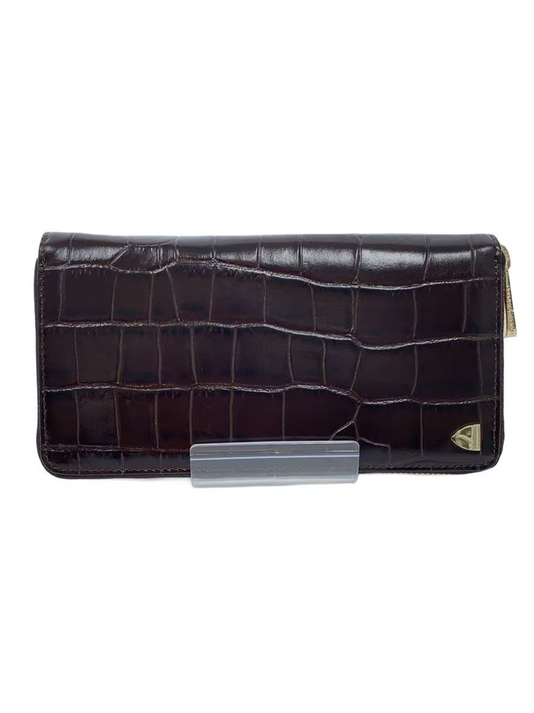 Other Brand Long Wallet Leather BRW Plain Women's