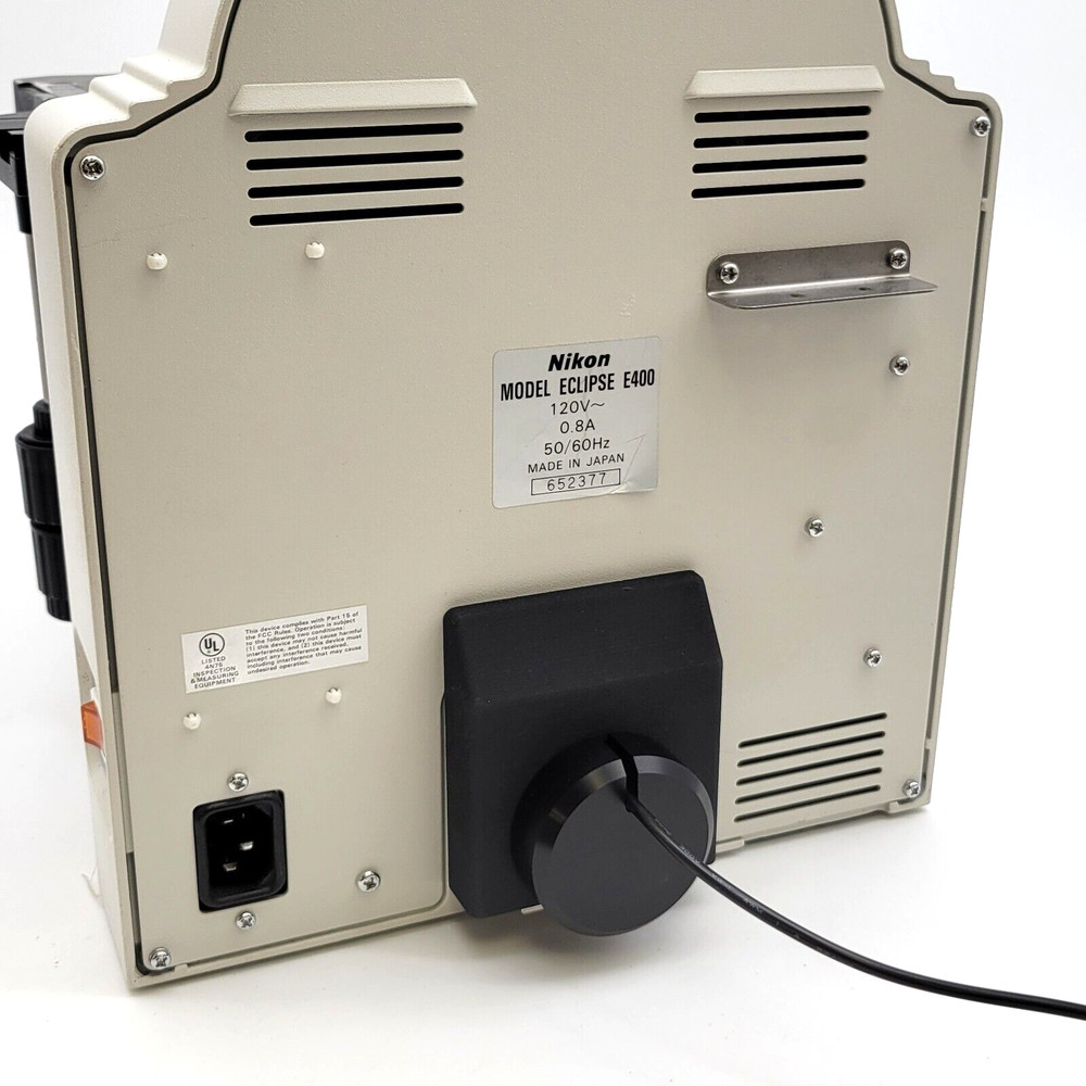 Nikon Microscope Eclipse E400 LED Lamphouse and Rheostat Replacement