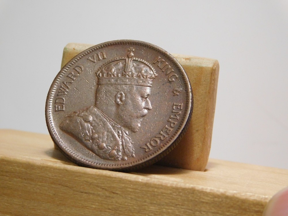Straits Settlements, 1904, one cent, Edward VII