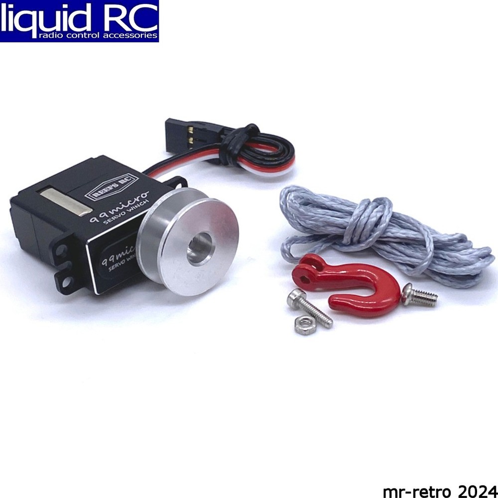 Reefs RC REEFS83 Micro Servo Winch W/ Micro Spool Kit
