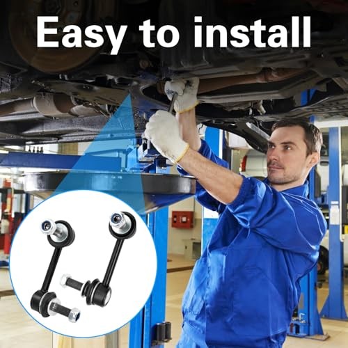 2 Pcs Front Stabilizer Sway Bar Links, Compatible with 2004-2007 Buick
