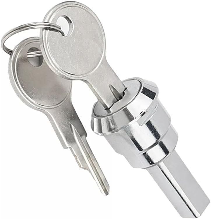 A Set Silver Universal Stainless Toolbox Lock, Lock Iron